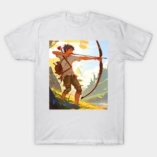 Archery Bullseye, Sports T-Shirt